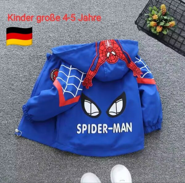 Spider-Man Kinderjacke mit Kapuze