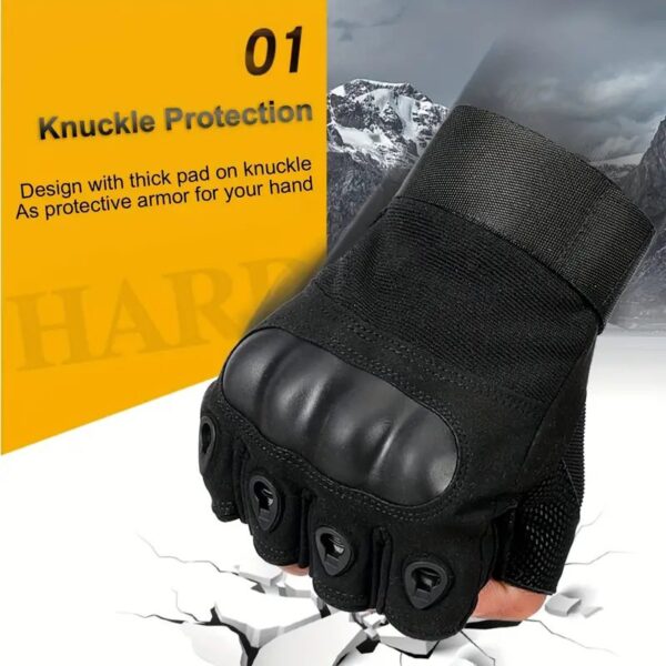 Sportliche handschuhe Militär Outdoor Sport Airsoft Fahrrad – Bild 4