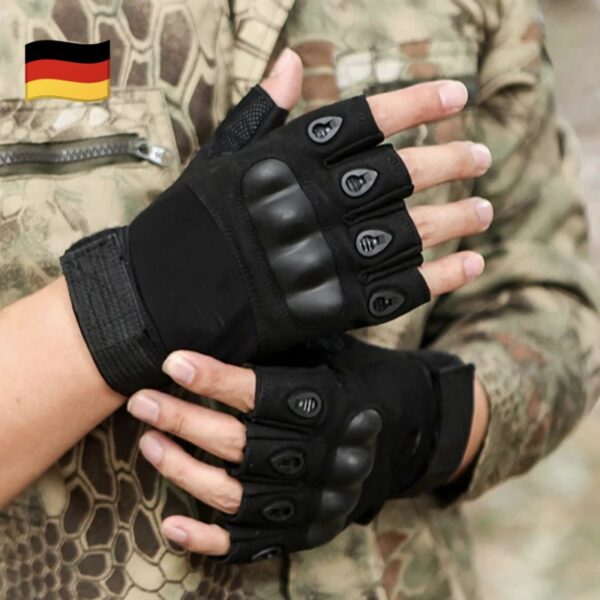 Sportliche handschuhe Militär Outdoor Sport Airsoft Fahrrad – Bild 2