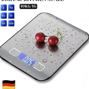 Digitale Küchenwaage 10kg/1g – Präzise Digitalwaage für Haushalt