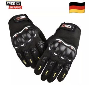 Motorradhandschuhe Herren Winter Touchscreen Warm & Rutschfest