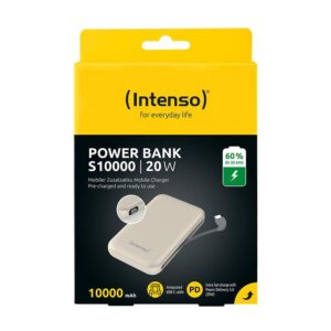 Powerbank Intenso XC10000 10000mAh USB-C Dual USB Beige