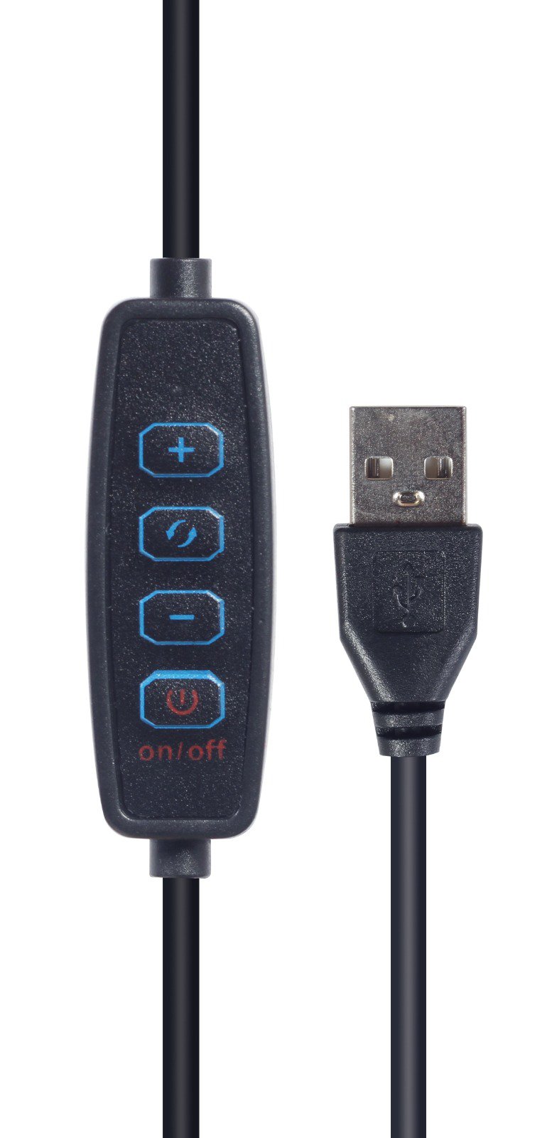 LED Selfie-Ringlicht mit Handyhalter & Tischklemme, USB, 3 Modi – Bild 5