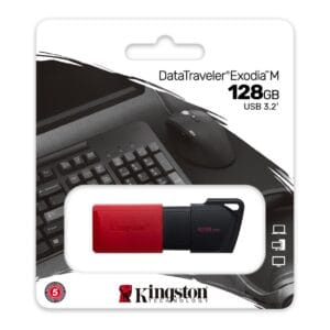 Kingston DataTraveler Exodia M USB 3.2 Stick 128GB Slide Design neu