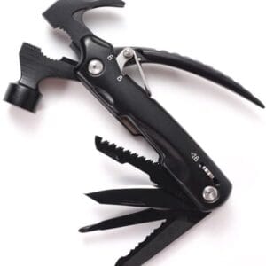 12in1 Multitool Hammer Edelstahl Zange Messer Säge Outdoor Camping Werkzeug