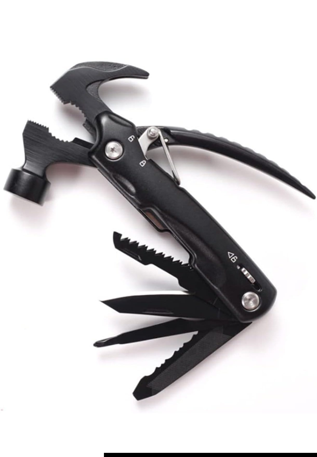 12in1 Multitool Hammer Edelstahl Zange Messer Säge Outdoor Camping Werkzeug