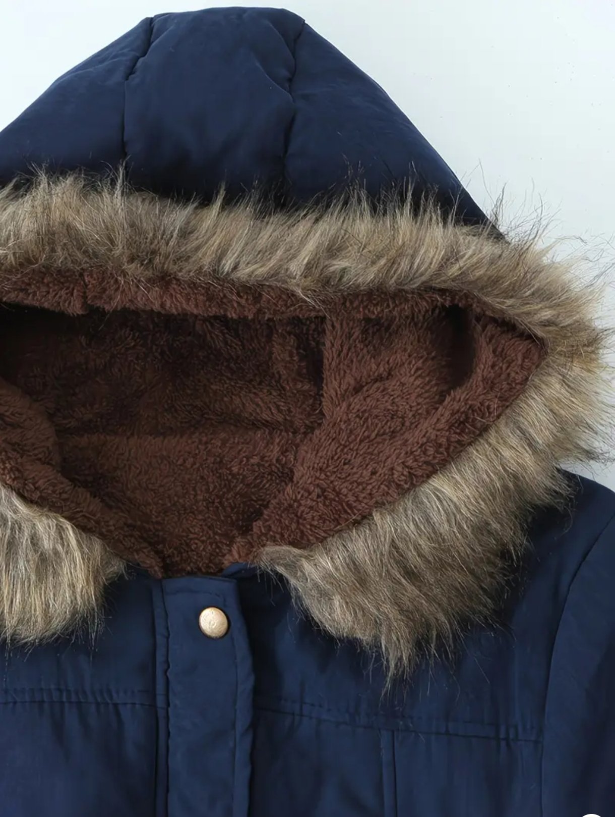 Damen Winterparka – Warme Winterjacke mit Kapuze – Bild 9