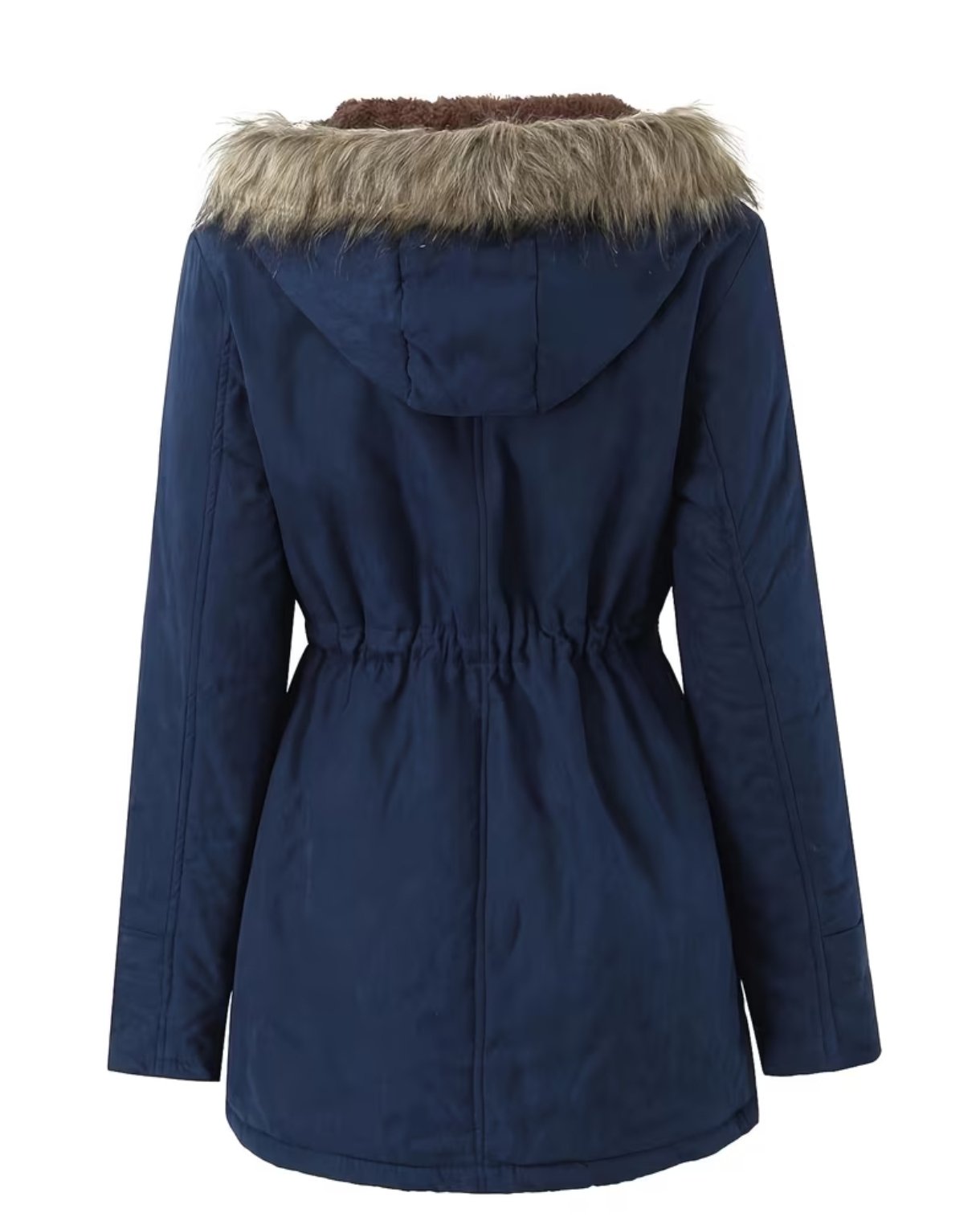 Damen Winterparka – Warme Winterjacke mit Kapuze – Bild 3