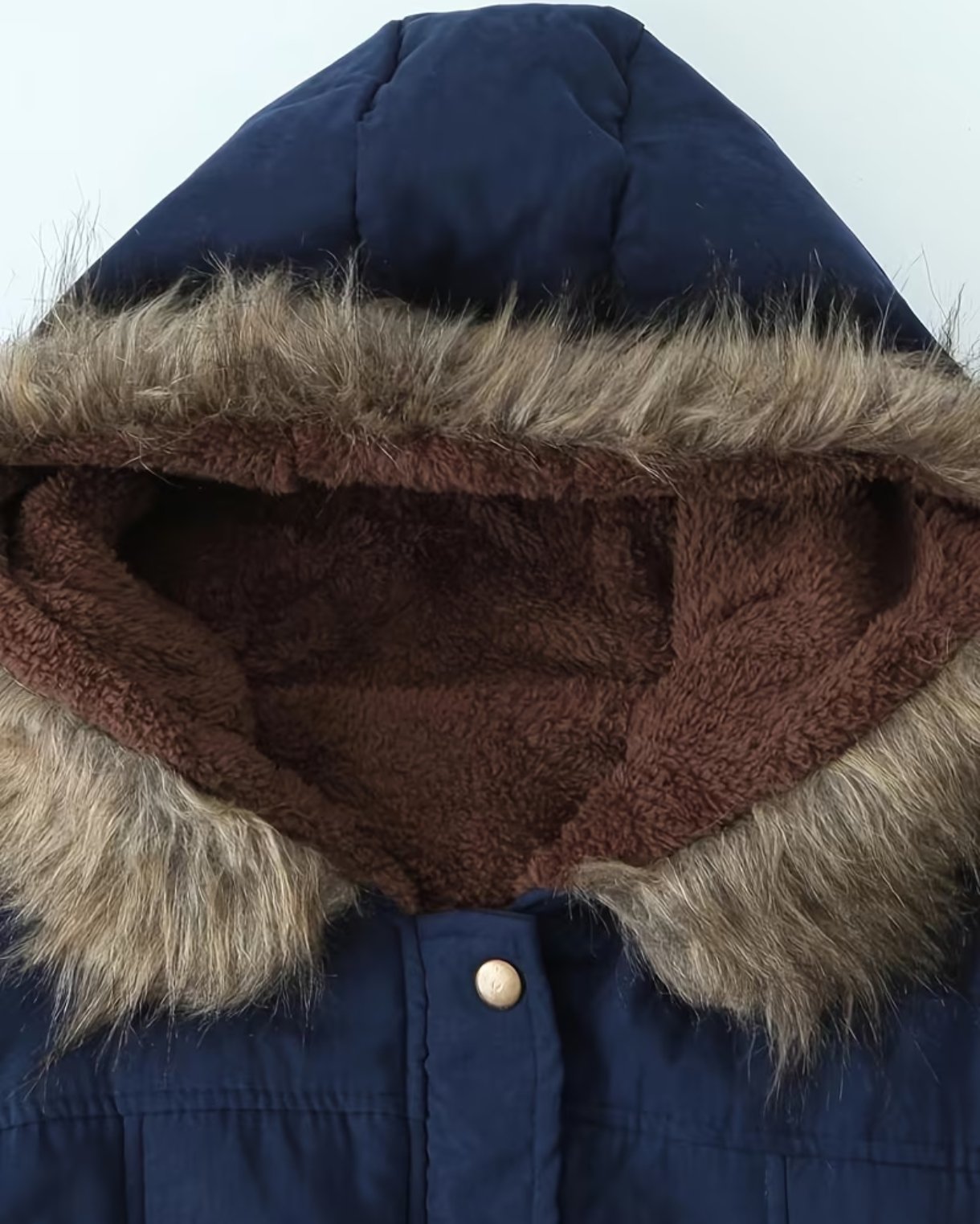 Damen Winterparka – Warme Winterjacke mit Kapuze – Bild 6